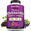 Nutrivein Resveratrol 1450mg 120 Capsules 1 Pcs