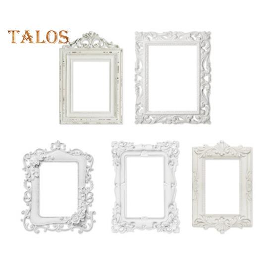 

5 шт. рельефные наклейки в стиле ретро с полым дизайном принадлежности для скрапбукинга рамки набор для самостоятельного изготовления кружева рамка для фотографий B