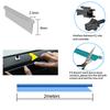 Car Interior Strip Light Ambient Lighting Blue Neon Dash Glow Tube 2M Interior Lighting Decorative Flexible Atmosphere Accessory