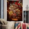 The Binding Of Isaac Classic Vintage Anime Cartoon Tapestry Home Decoration Hippie Bohemian Decoration Divination Home Decor
