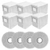 4 Mop Cloths 6 Dust Bags Kit Microfiber Clog Free Strong Seal For DJI For ROMO P2 For DJI For Romo For A2 For DJI Cleaner Parts