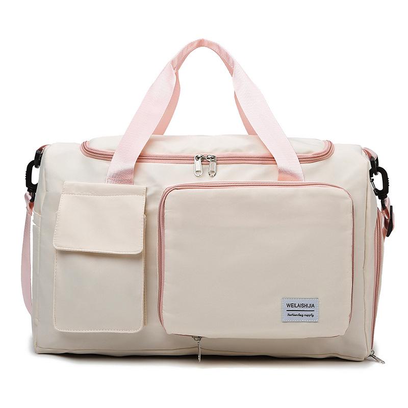 Wielofunkcyjna, składana torba na jogę i fitness z przegrodą mokrą/suchą dla kobiet i mężczyzn