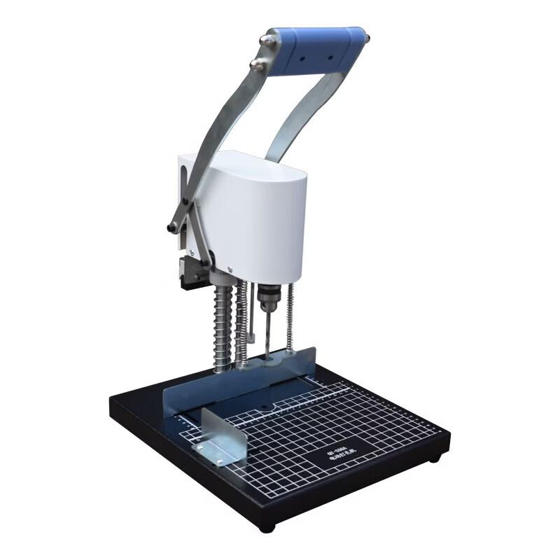 QIYAN Cloud Wide Electric Financial Punching and Binding Machine CN Plug (adapter Included)