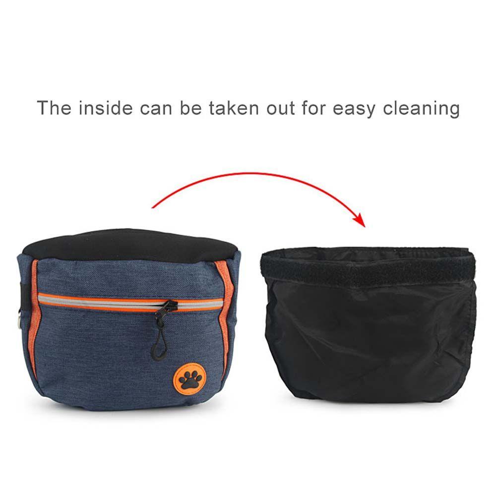 With Adjustable Waistband Feed Pocket Dog Training Bag Treat Pouch Food Waist Bag Pet Supplies