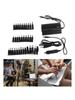 Universal Laptop Charger 120W Adapter with 34 Multi-Connectors Power Supply Adapter Safety Protect Charger 65cm Cord