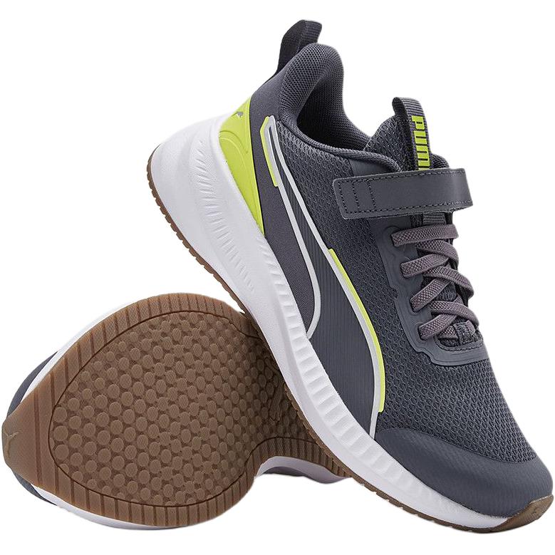 Puma Flyer Lite 3 Ac+ Jr Baida Versatile Training Sprint Racing Breathable Durable Lightweight Shock Absorbing Low Top Kids Running Shoes 404320-02