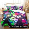 Hi Score Girl Anime Bedding Set Duvet Cover Bed Set Quilt Cover Pillowcase Comforter king Queen Size Boys Adult Bedding Set