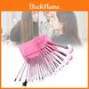 Makeup Brush Set 22 Pieces With Pink Pouch For Precise Application And Travel Convenience