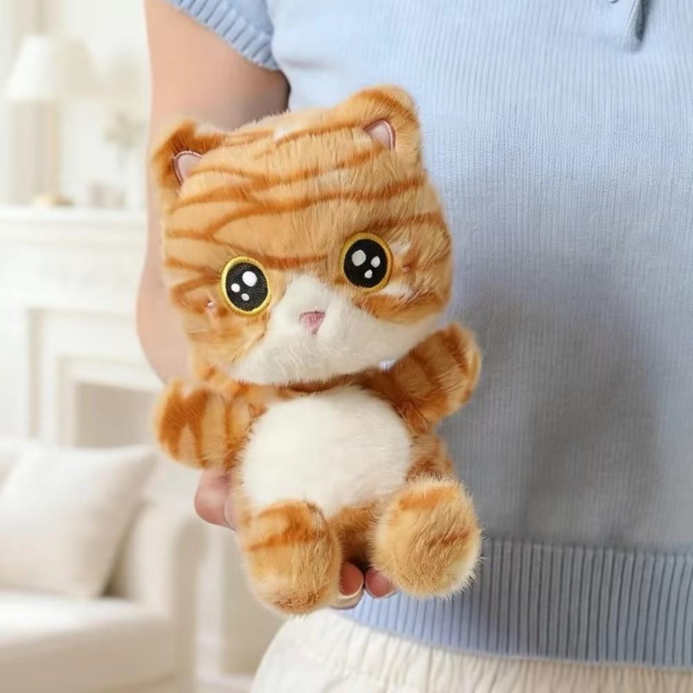 Cartoon Animal Shaking Head Cat Plush Toy Soft Shaking Head Stuffed Cat Child Toy