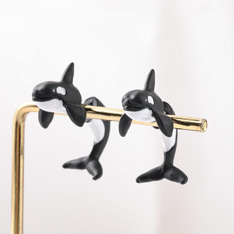 

Модные серьги-гвоздики в виде животных для женщин, для путешествий на открытом воздухе, вечеринок, праздников, платьев, подарков