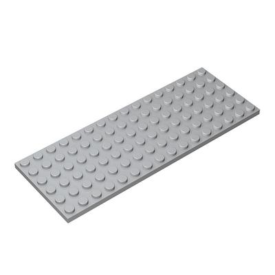 50g/4PCS MOC Building Blocks Plate 6 X 16 Baseplate Parts 3027 Bricks Lovers Blocks Kids Educational Technical Buildi