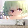 Kawaii Murasame Söt Galgame Senren Banka Flickrum Väggbonad Heminredning Väggkonst Väggbonader Sovsal Bakgrundstyg Gåva