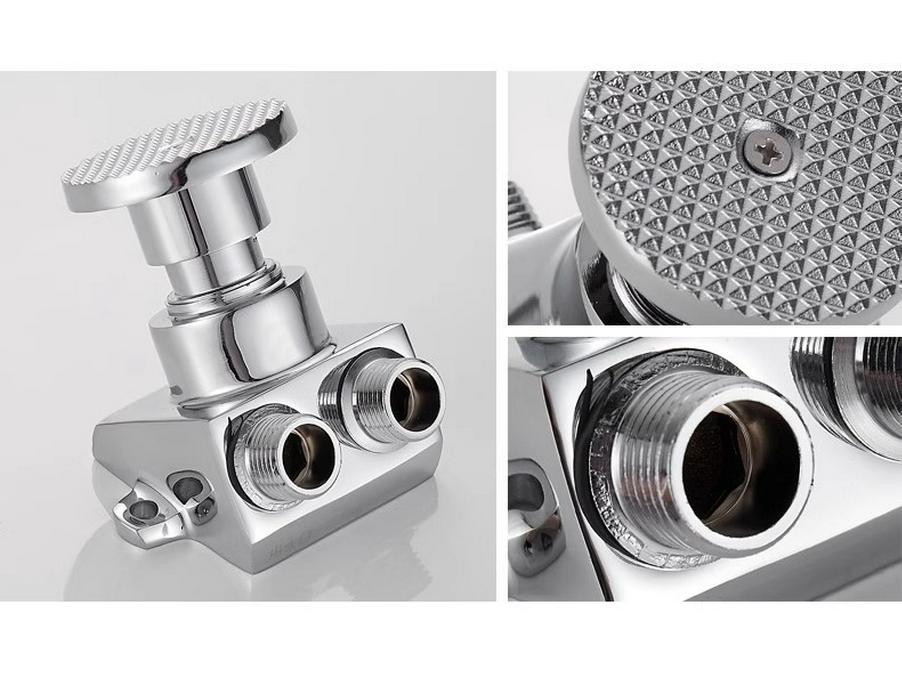 Fußbetätigtes Vollkupfer-Armaturventil für Krankenhaus- und Laborwaschbecken