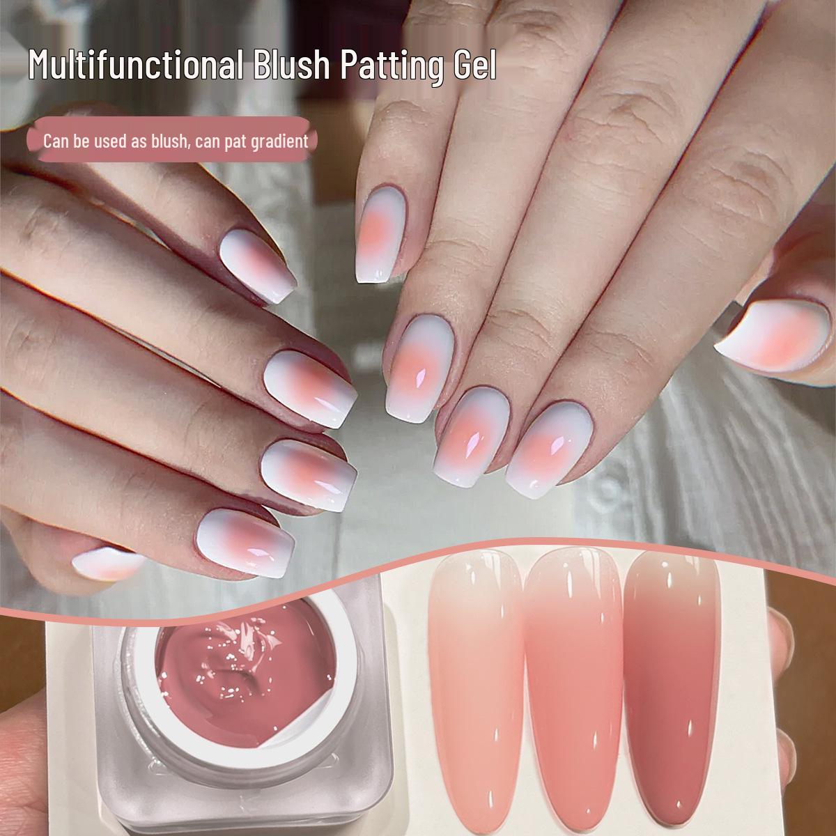 

2025 Base Color Blush Pat Gel: High-Saturation, Thick, Transferable Nail Polish Gel.