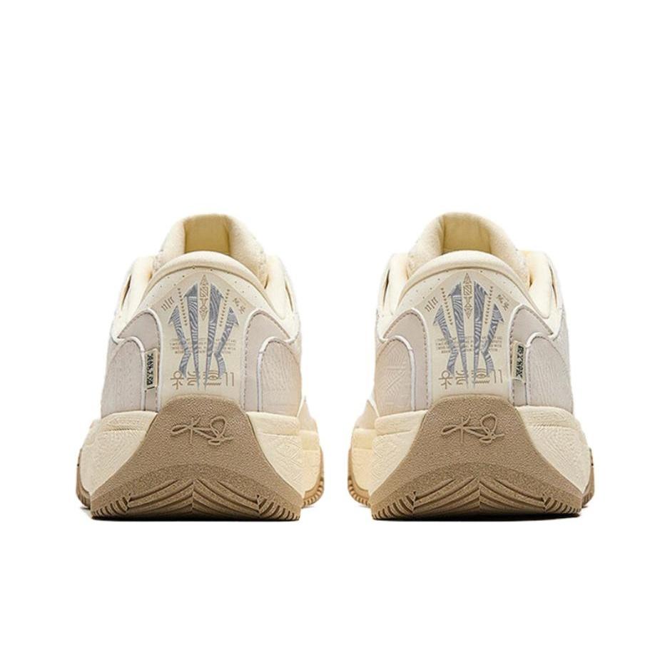 Anta Hela Code Comfortable Fashion Durable Lightweight Low-Top Sneakers Men Sneakers Light-Beige Chalk-White Sand-Gray 112541801-1