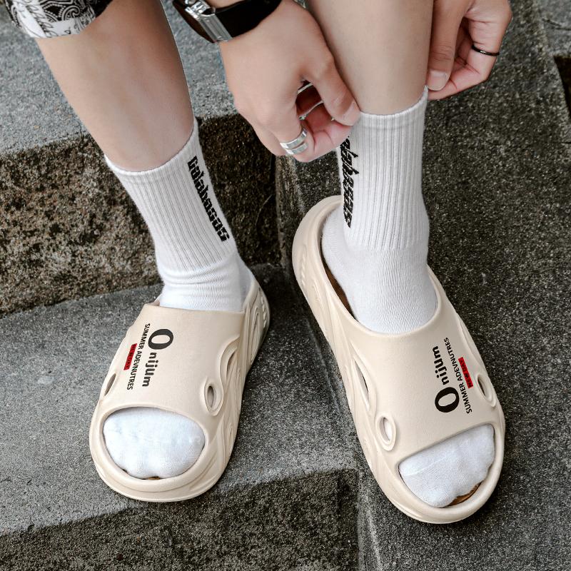 Men Slippers Summer New 2025 Slides Sandals EVA Soft-sole Unisex Men Women Family Indoor Outdoor Walking Beach Shoes Boys Girls