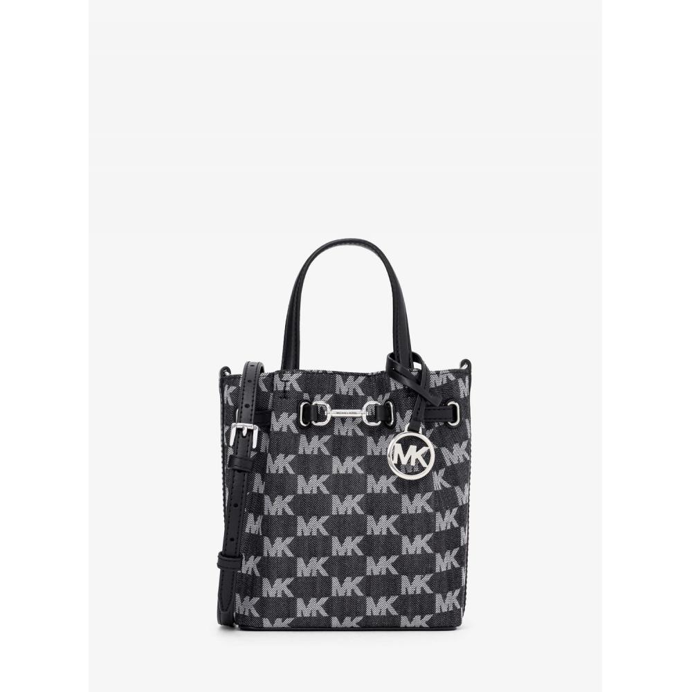 

Michael Kors Carson Ns Crossbody Small Mk Signature 35t5s2zc5j1 Black F