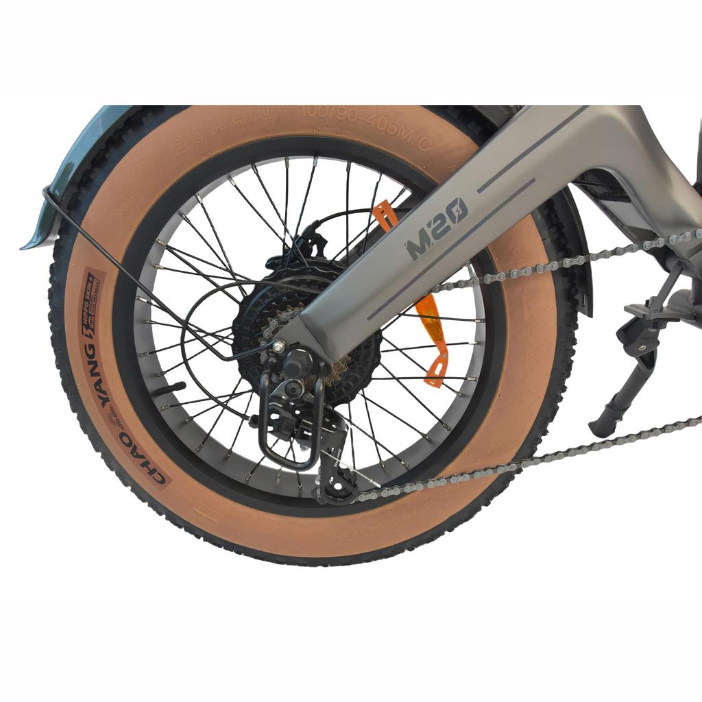 DYU M20 Vysoko výkonný mestský elektrický bicykel 55 km/h Maximálna rýchlosť 48V18,2Ah Batéria 1000W Motor 20-palcové široké pneumatiky E-Bike