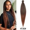 Fluffy EZ Large Three-Color Silk Braid Wig - Low-Temperature, Flame Retardant Styling