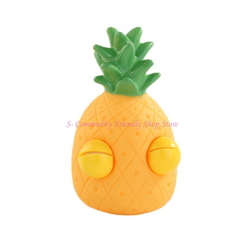 85Ae Hand Squeeze Toy Pineapple Fidgets With Eyepop Vent Toy Novelty Toy For Adult Stress Relief Decompress Toy Party Favor
