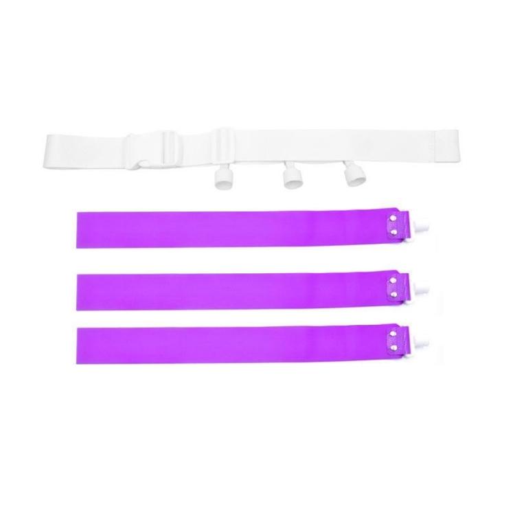 Football Belts and Flags Set Competition Training Waist Strap Flags Adjustable Football Belt Flags Training Equipment