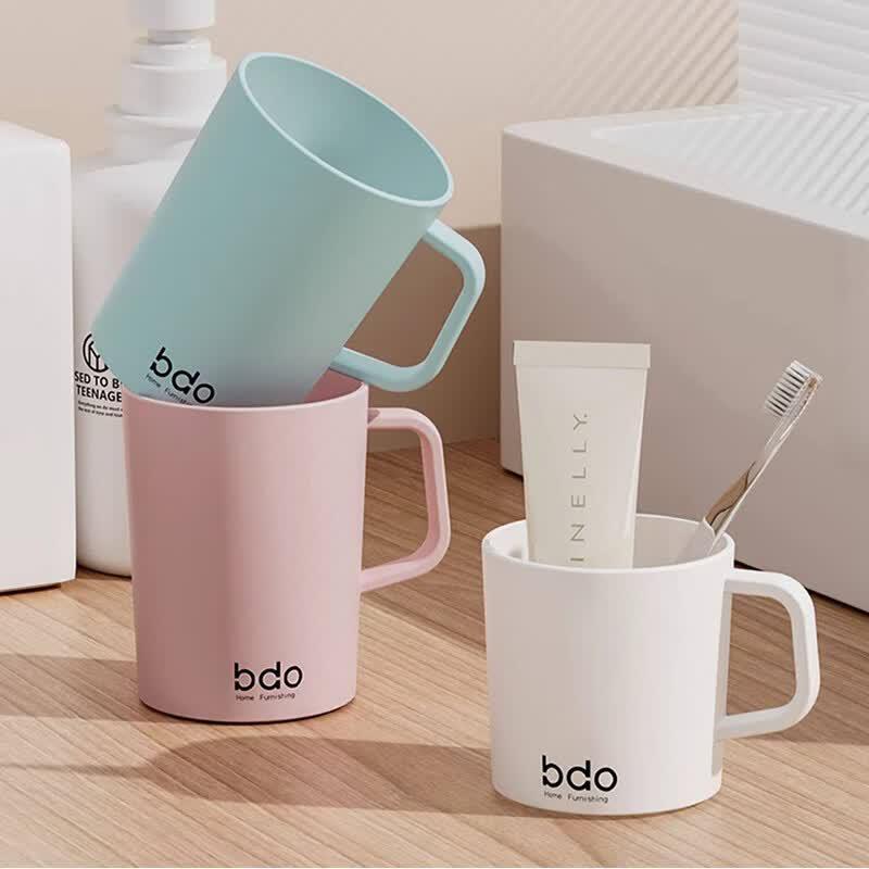 BDO Bathroom Oral Rinse & Toothbrush Cups