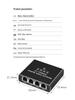 RJ45 Gigabit Network Splitter: 1-to-2/4-Port Network Cable Sharing Switch