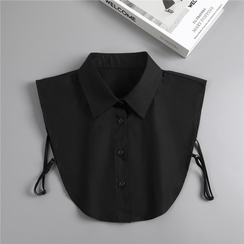 Women Embroidery Lace Detachable Lapel Fake Collar Shirt White Ruffles False Collar Woman Removable False Blouse Nep Kraagie
