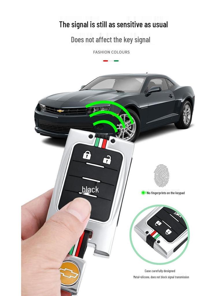 Compatible with 2015 and 2017 Chevrolet Captiva Key Cases and Remote Protective Covers (16mm).