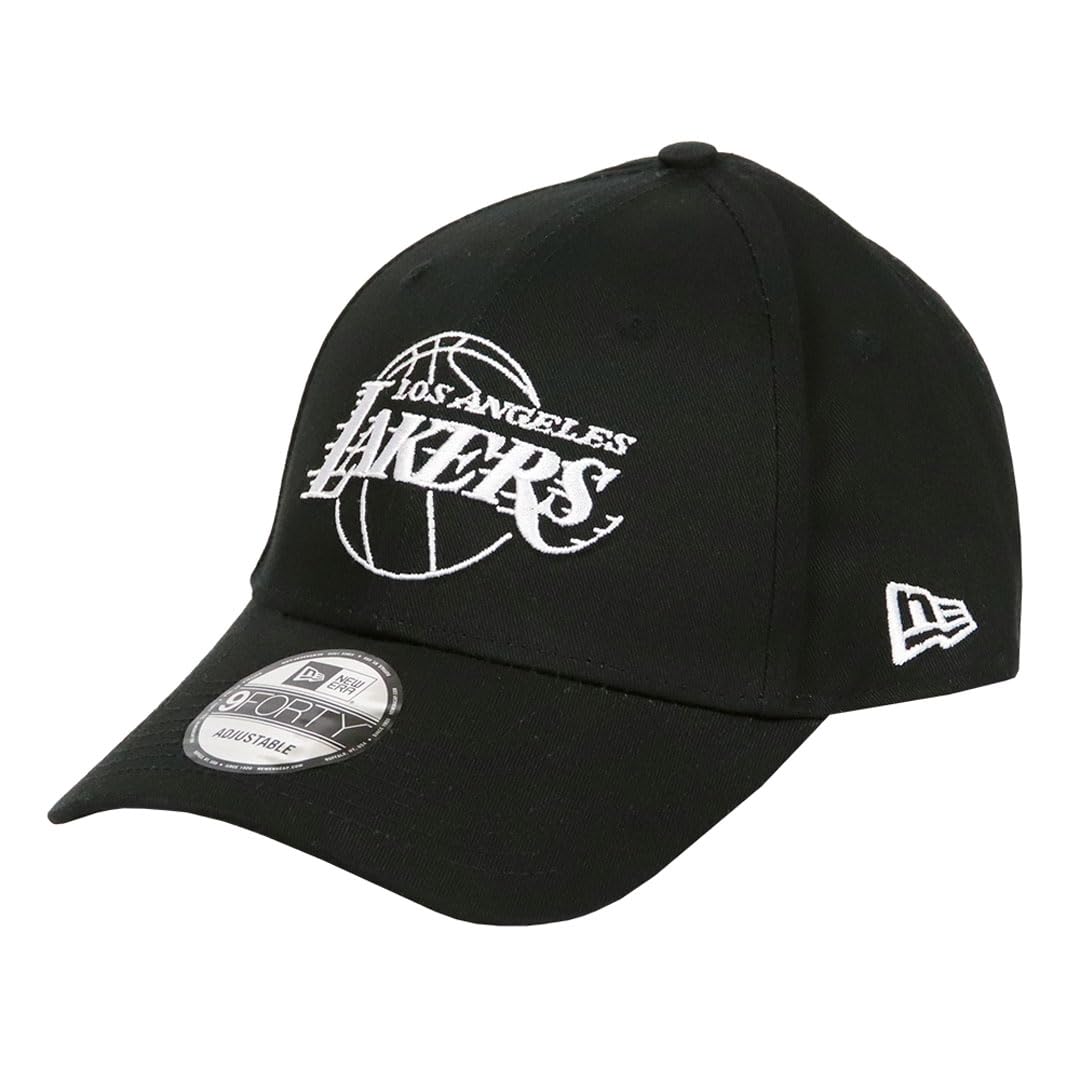 

Кепка 9FORTY Баскетбольная кепка NBA Logo Brand Golf Унисекс Бейсбольная кепка Los Angeles Lakers Essential Outline Черная [New Era] Мужская Женская [Товар]