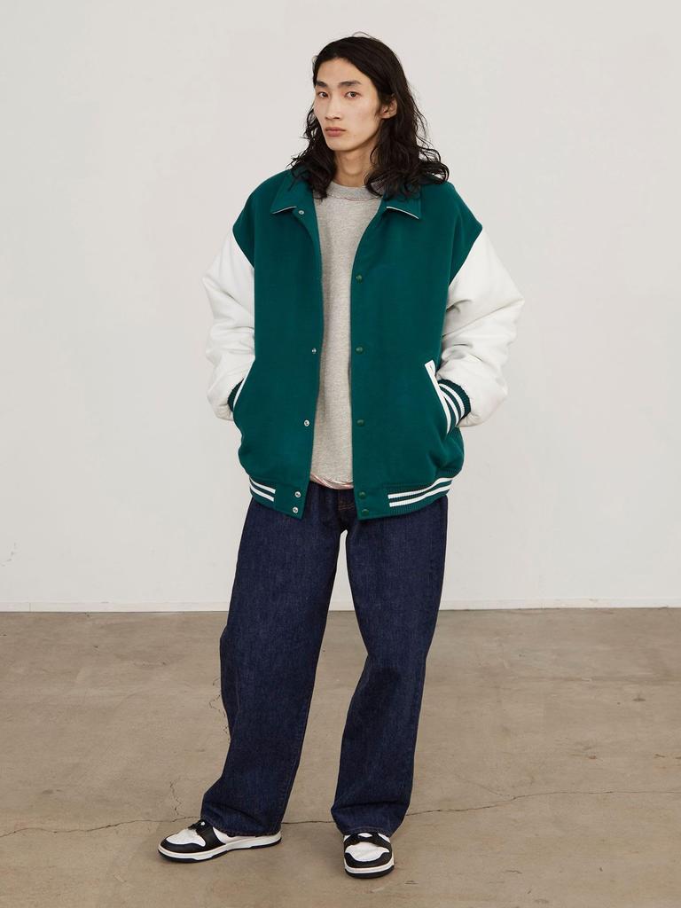 INDIGO S 11210299791 Jeans Wide Fit Denim Pants [BEAMS] Men's