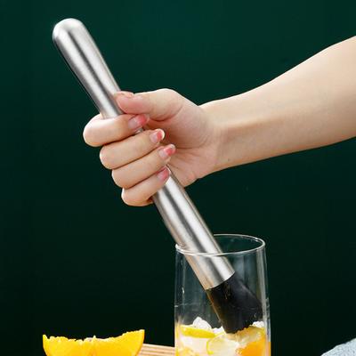 Juego de 3 piezas/set Perforador de pajitas Macerador Juego Acero Inoxidable Perforador de agujeros para pajitas Kit Esenciales para puesto de limonada