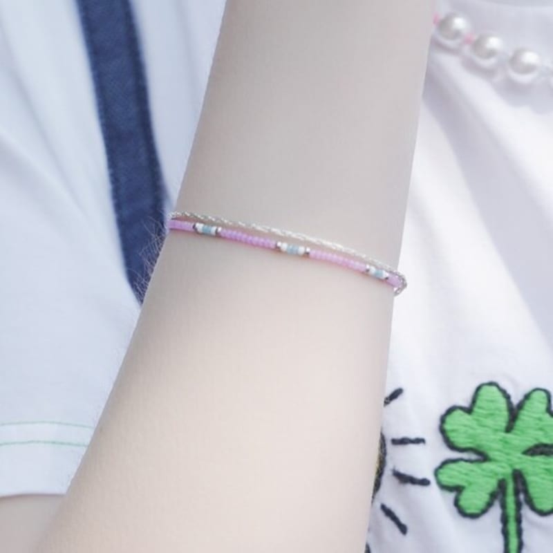 BONBEAU Miękka etniczna mieszanka kolorów Bransoletka