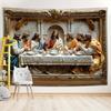 Arazzo dell'Ultima Cena Perfetto per l'Arredamento della Camera da Letto Wall Art Design Classico e Ispiratore Ideale per Amanti del Religioso e dell'Arte