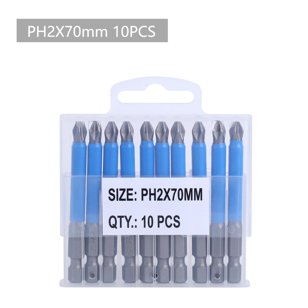 High-Quality S2 Steel Non-Slip Magnetic Electric Screwdriver Head