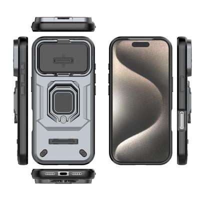 For iPhone 17 Pro Case iPhone 17 Pro Cover Slide Camera Protector Holder Bumper Protective Phone Cases For iPhone 17 Air Pro Max