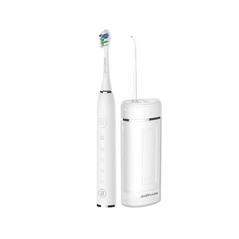 

Blue Flash Sonic Electric Toothbrush Set DY-T8
