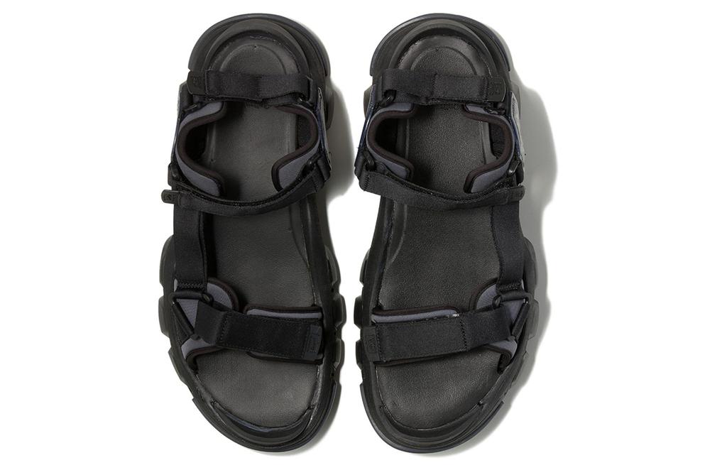 ONITSUKA TIGER Dentigre STRAP Beach Sandals Unisex Black 1183B256-001
