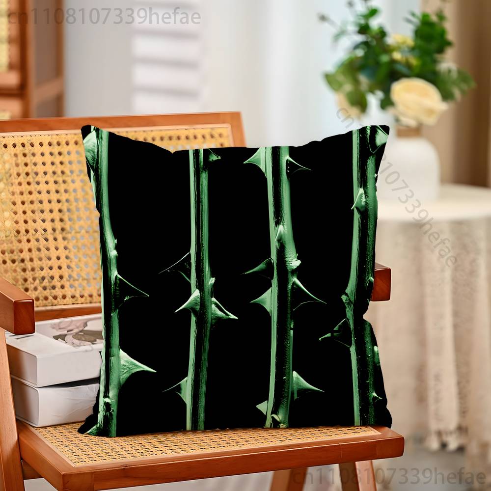 TType O NNegative Pillow Case Plush Pillow Cases Home Decoration Pillow Cover for Sofa Bed Chair Living Room