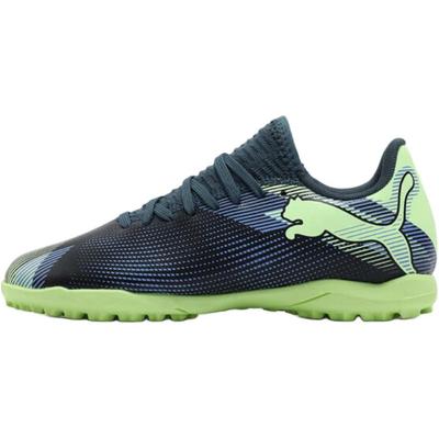 Future 7 Play Comfortable Low-Top Kids Soccer Shoes Kids Soccer Shoes Black Purple Green 107950-03
