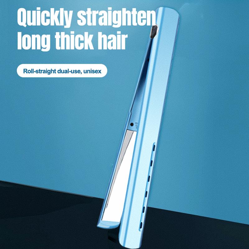 2 In 1 Hair Straightener and Dryer Set 3 Level Wind Speed for Dryer Straight Curly for Hair Flat Straightener Hair Styling Tool