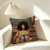 Ssza Solana Rowe Music Icon Pillow Case Square Doublesided Sofa Cushion Cover Bedroom Bedside Pillow