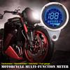 LMoDri Universal Multi-function Modified Motorcycle Instrument Digital Backlight Motorbike Car Fuel Oil Gauge Meter
