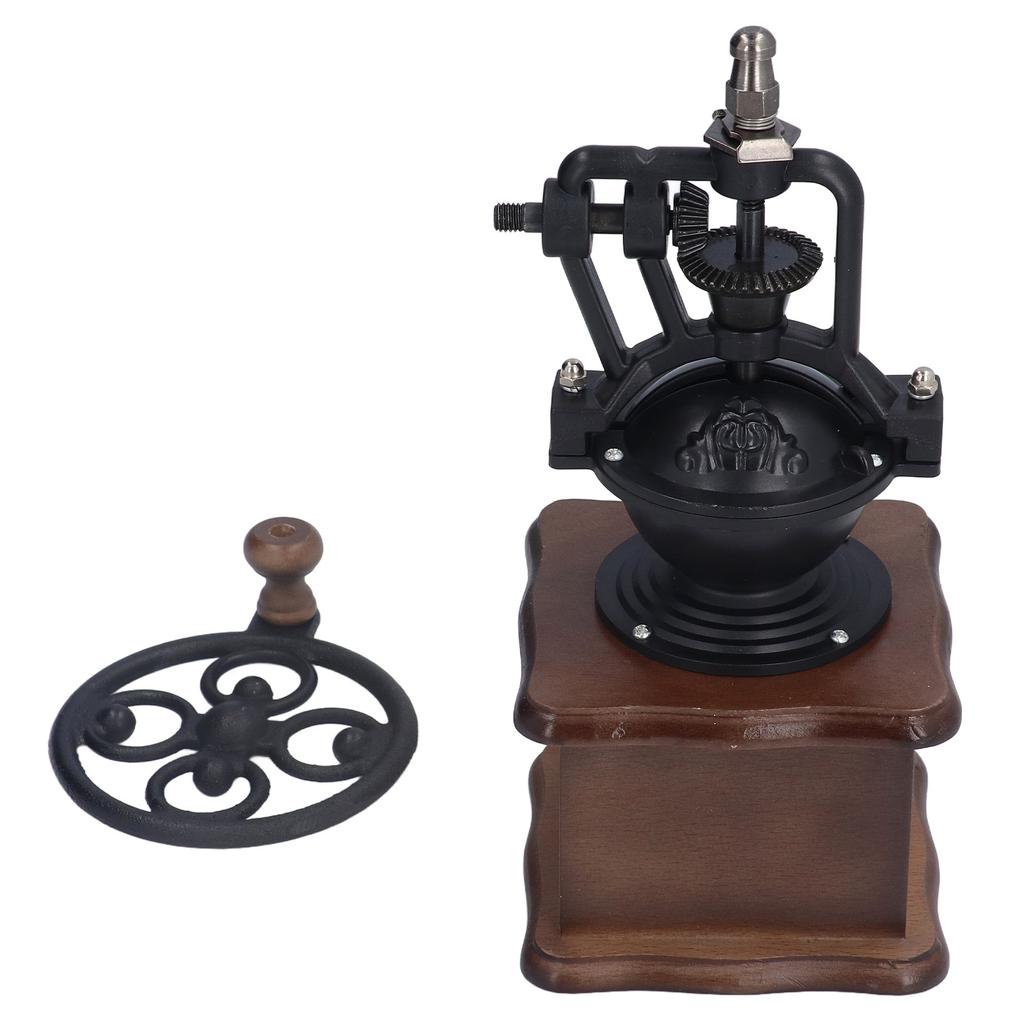 Manual Coffee Grinder Retro Style Sturdy Durable Exquisite Portable Hand Coffee Grinder for Home