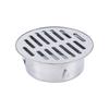 Stainless steel floor drain, 7.5/11/16 cm diameter circular floor drain, suitable for bathroom bathroom kitchen balcony floor