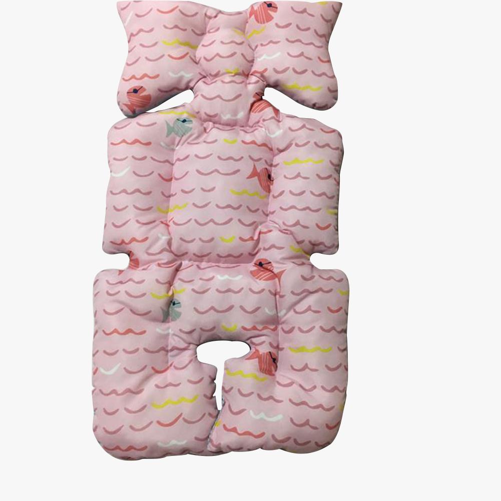 Children Seat Cushion Cotton Double-sided Seat Pad For Stroller Dining Chair