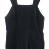 Unused Hermaphrodite Made In Japan Overalls 2 Black Overall All-in-one Women Used