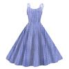 Children's Fashion Casual Sexy Retro Print Off-shoulder Punk Retro Dress