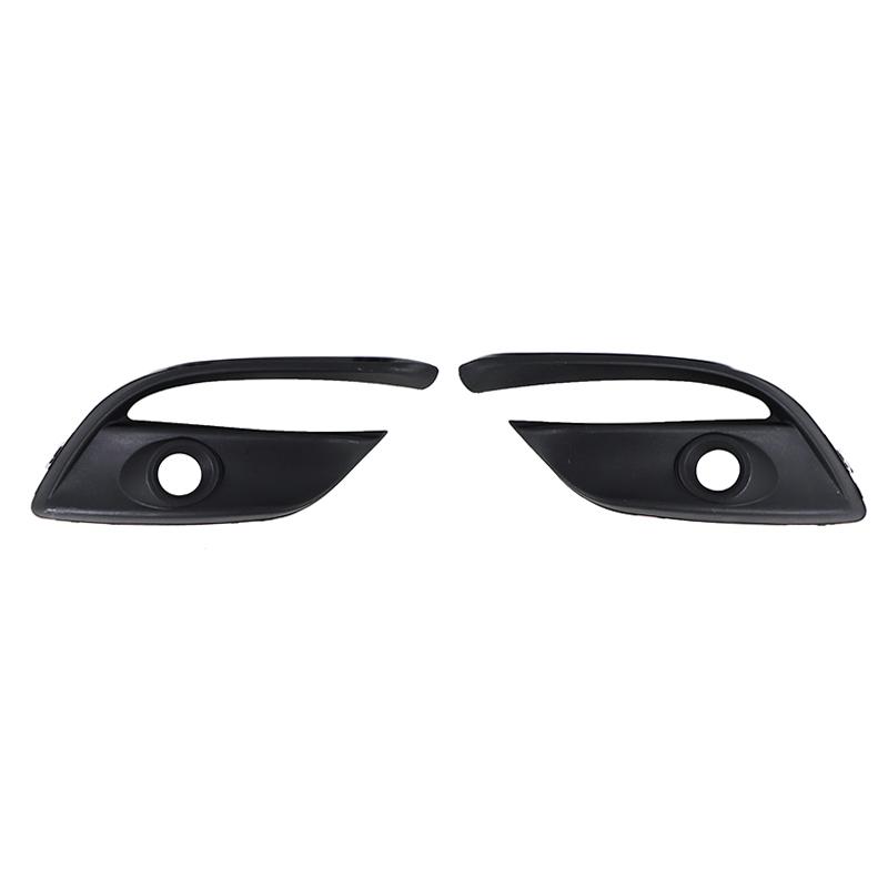 For Mazda 3 Axela 2017 2018 2019 Auto  Accessories Front Bumper Lamp Shell  Fog Light Grille Cover Headlight Fog Lamp Frame Hood