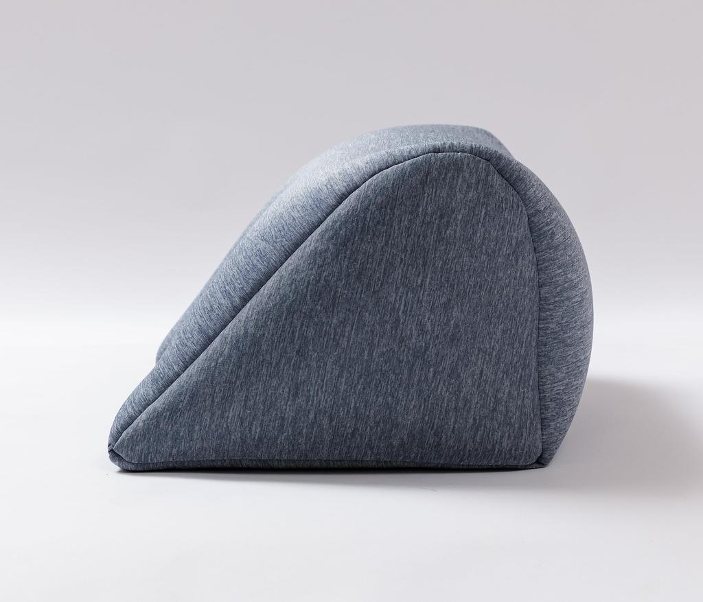 Ikehiko Corporation Cushion Cool Touch Frost Leaning Navy 55 X 35 X 25 Cm Made In China Plain Simple Relaxing Cool Approx. #1223660191001